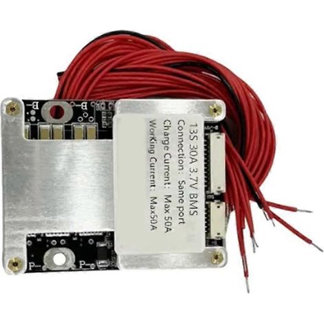 Batteries au lithium 13 cellules 30A 3,7V adaptées à une gestion équilibrée des batteries, applicables aux vélos électriques/outils électriques/AGV. (1/5)