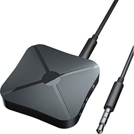 Ynkkvre - Adaptateur émetteur-récepteur Bluetooth audio 2w1 avec câble auxiliaire 3,5 mm et RCA, sans fil et portable pour voiture, TV, chaîne stéréo Hi-Fi, enceintes et casque audio, faible latence (1/5)
