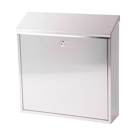 Briefkasten FLATBOX 2 360x100x360 mm, Edelstahl