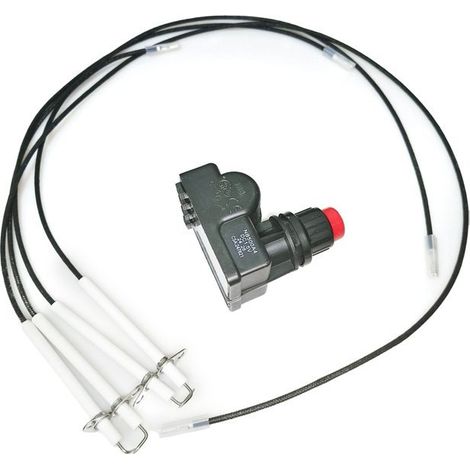 Kit complet allumeur impulsionnel NB500A4 4 sorties + 4 électrodes céramiques pour plancha gaz Blackstone 36 pouces
