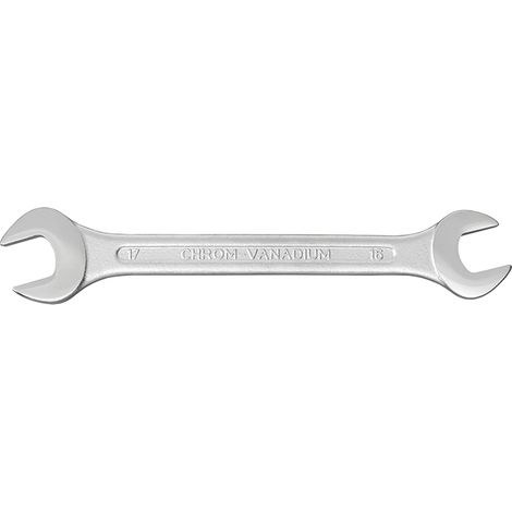 Chiavi combinate lucide fisse metriche 24x27 mm Fervi 0222/24x27