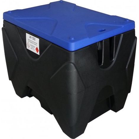 ART.428/220-K-8M Kit completo su serbatoio 220LT POMPA 12V con coperchio e tubo 8mt DIESEL TANK BONEZZI ITALY