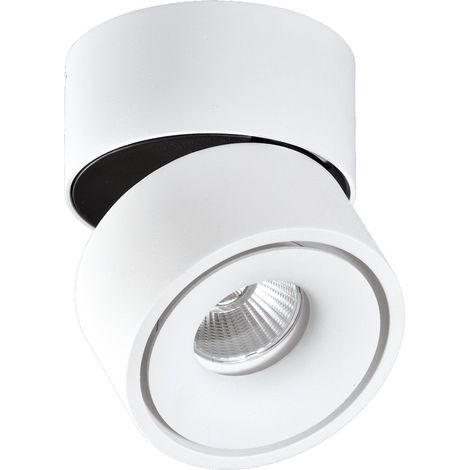 Aro Rdo.Sobrep.Orientable Modelo Apex Blanco Led 13W-220V Calida (1/4)