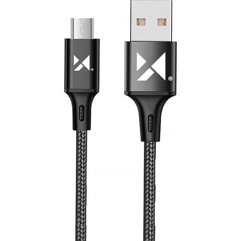 Cable USB-microUSB Wozinsky 2.4A 1m negro (WUC-M1B) (1/5)