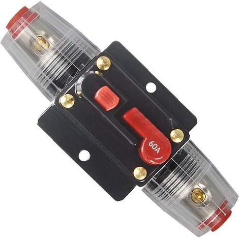 Disjoncteur Audio - 150 A - 12 V À 24 V Cc - Pour Système Stéréo Auto Bateau Camion Caravane - 1 Pièce (1/4)