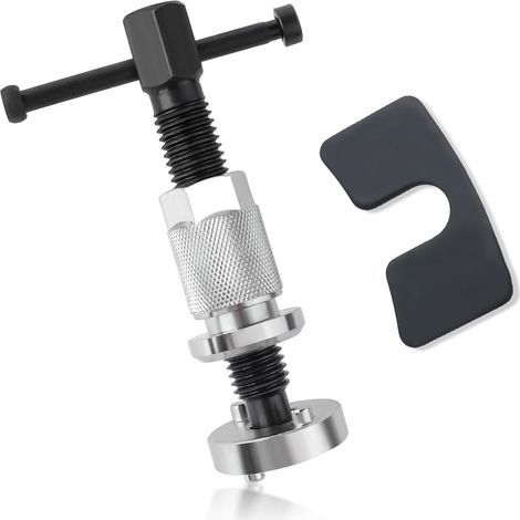Outil de rembobinage d'étrier de frein, outil d'étrier de frein à droite pour remplacer les plaquettes de frein arrière, outil de voiture universel outil de rembobinage de piston de frein pour Audi, F (1/5)
