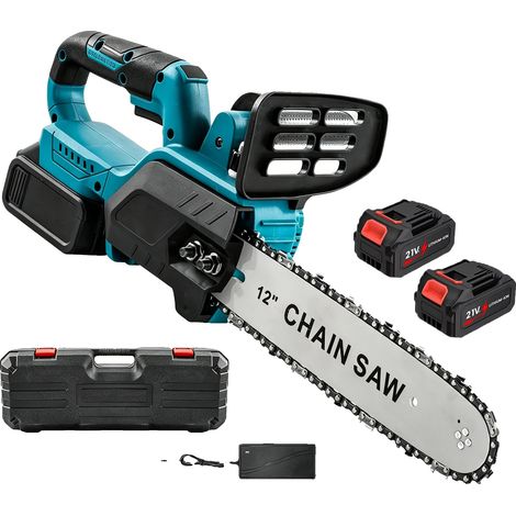 Scie Électrique, Moteur Sans Balais, Design Portable, 2 BATTERIE (1/2)