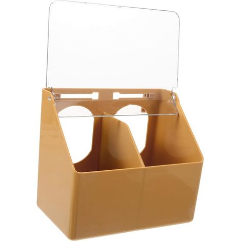 Vogelkäfig Futterspender Tauben Futterbox Hängend Robust
