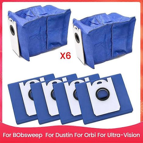 Einweg-Staubsaugerbeutel mit großem Fassungsvermögen für Staubsauger der Marken Bobsweep, Dustin, Orbi und Ultra-Vision-AquaForge (1/5)