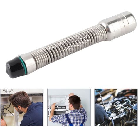 Cabezal de cámara profesional para inspección de tuberías de 23 mm, resistente al agua con clasificación IP68, diámetro de rosca de 15 mm, accesorio para desagües con 12 LED blancos.