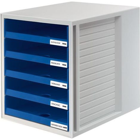 Módulo de archivo HAN 1401-14 gris claro azul
