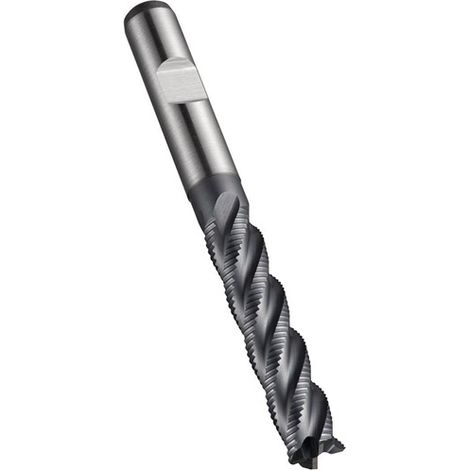 Fresa a candela C492 DIN 844 L D.12mm Taglio-L.53mm HSS-E-PM ALCRONA 35° Z.4