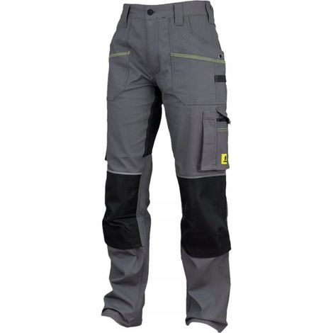 Pantalones de trabajo Urgent URG-S2 con cintura elástica, talla 48 (1/4)
