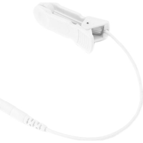 Câble de connexion électrode TENS 2.0mm avec pinces auriculaires pour stimulateur et appareil de massage numérique (1/5)