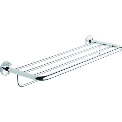 Rack porte serviette mural chrome mod. One hotellerie