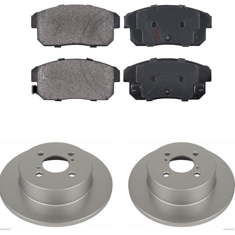 KIT FRENI POSTERIORI compatibile con SUZUKI IGNIS I (FH) - DISCHI + PASTIGLIE OEM: P 10 005 / 17705 /SOSTITUZIONE DIRETTA/BASSA POLVERE/SILENZIOSO (1/5)