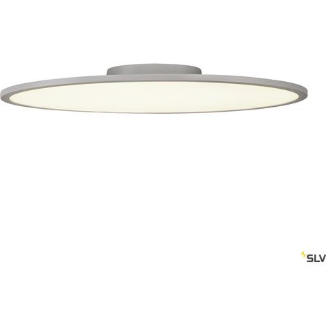 Plafonniers intérieurs LED PANEL 60 plafonnier en saillie gris LED 42W 4000K 3350lm - SLV 1000786 (1/3)