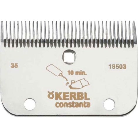 Set lame di ricambio taglio 3 mm per tosatrice kerbl