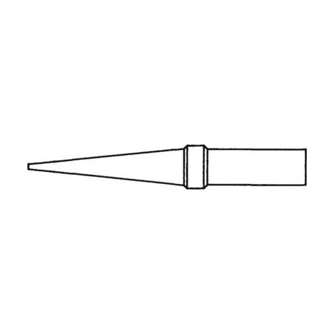 Weller 4ETOL-1 Punta de soldador larga y cónica