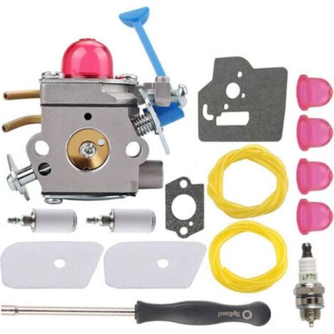 Carburateur compatible Husqvarna 128C, 128L, 128LD, 128R, 128RJ – Remplacement Zama C1Q-W40A, haute précision (1/4)
