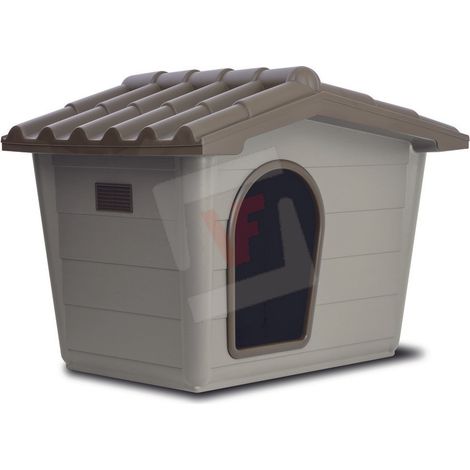 Cuccia con griglie di aerazione modello Villa misura small per cani
