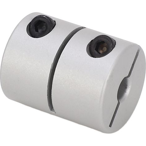 Starre Wellenkupplung aus Edelstahl, große, torsionsschwingungsdämpfende Wellenkupplung für M4-Schrittmotor und 3D-Drucker (1/5)