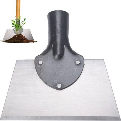 Multifunktionale flache Gartenschaufel & Reinigungsschaufel - Unkrautstecher & Werkzeug zur Entfernung von Abfällen (1/5)