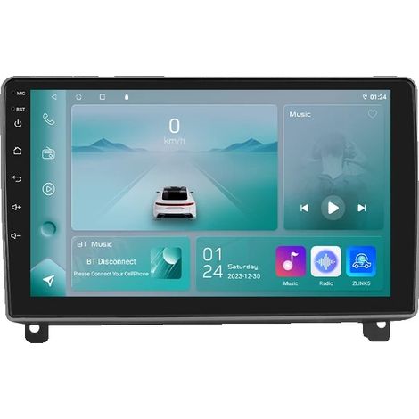 Autoradio, Fonctionnalités Multimédia, Intégration Smartphone, Compatible avec Peugeot 407 1 (2004-2011), Design Sans Fil, P1 (1 Go 32 Go) (1/2)