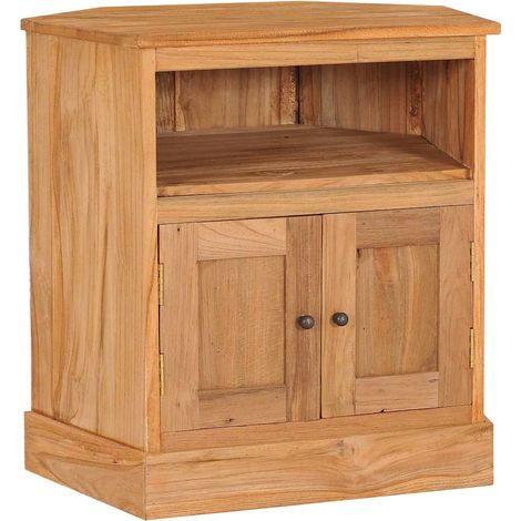 Buffet d'angle-Meuble de rangement 60x45x60 cm bois de teck massif 821686 (1/5)
