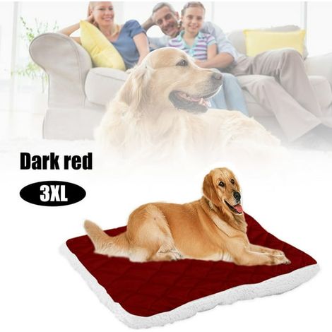Tapis moelleux pour animaux de compagnie, lit douillet et chaud pour chien, niche, coussin pour chiot, couverture, accessoires pour animaux de compagnie (1/3)