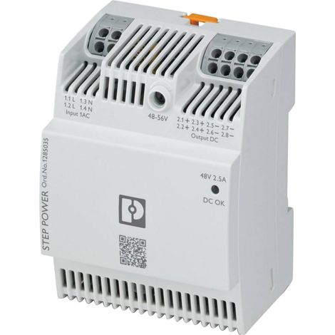 Phoenix Contact 1285035 Hutschienen-Netzteil (DIN-Rail)  48 V/DC 2.5 A 120 W   Inhalt 1 St.
