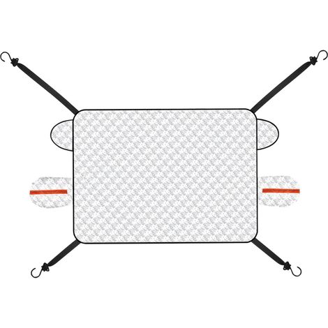 Housse Pare - Brise Antigel - Protection Aimantée Hiver Neige Glace - (1/5)