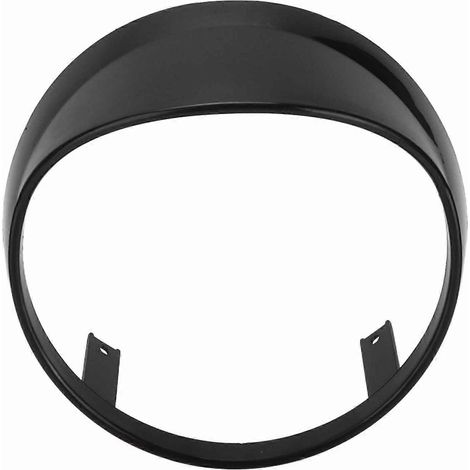 Cache de phare avec bordure décorative pour Vespa GTS 250 300 (2018–2021), noir (1/5)