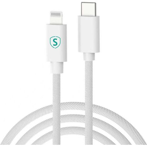 Câble USB-C vers Lightning Sign 1 m, certifié MFi, 27 W - Blanc