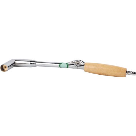 Chalumeau à Gaz Réglable avec Manche en Bois pour Soudure et Bijouterie (Grand Modèle) (1/5)