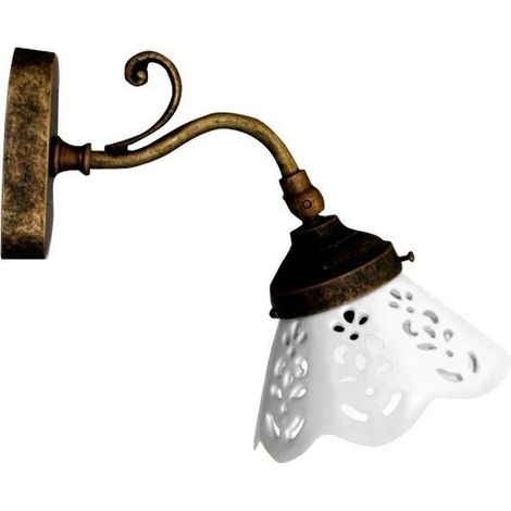Sapho Vintage - Lampada da parete Bari, 40 W, bronzo MC811 (1/4)