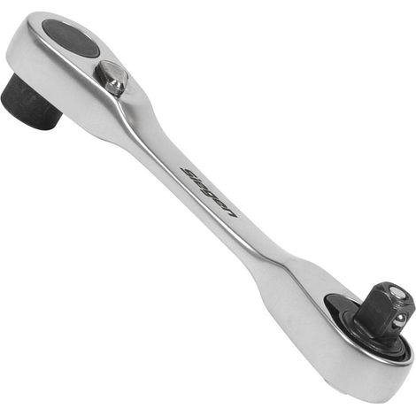Sealey Micro Ratchet Bit Driver/Wrench 1/4"Hex x 1/4"Sq Drive - S01251 (1/3)