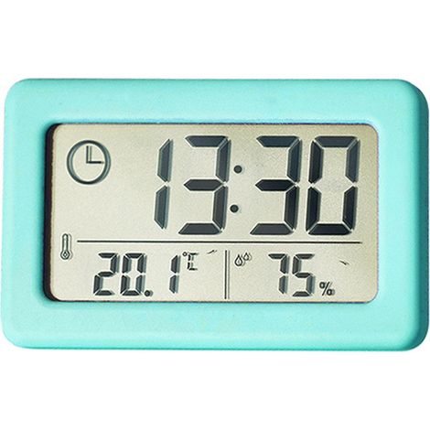 Réveil, horloge numérique avec fonction snooze, température