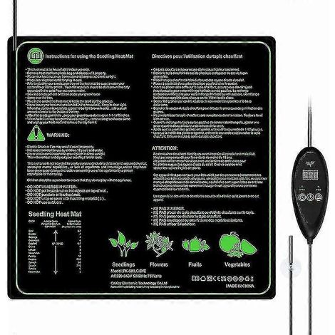 Filiyano-Tapis chauffant pour plantes avec thermostat, étanche et réglable, pour serre de 50,8 cm WG (1/5)
