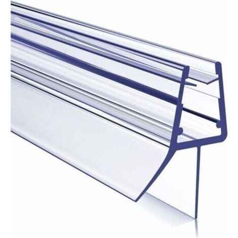 Joint de douche de 100 cm pour portes de douche, joint de cabine de douche en PVC, protection étanche, pour verre de 4 à 6 mm (1/5)