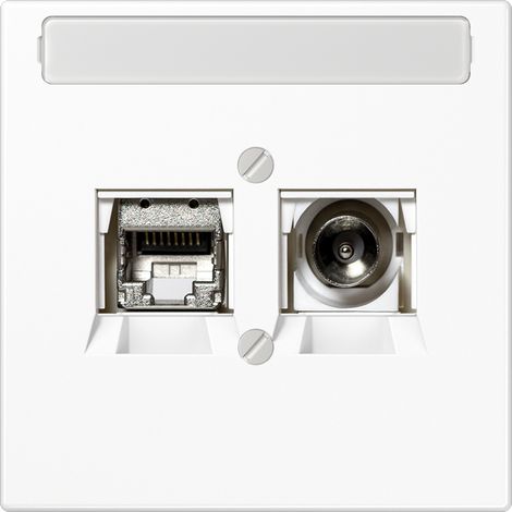 Conexion para SMART TV Blanco alpino JUNG MMDLS4521WW