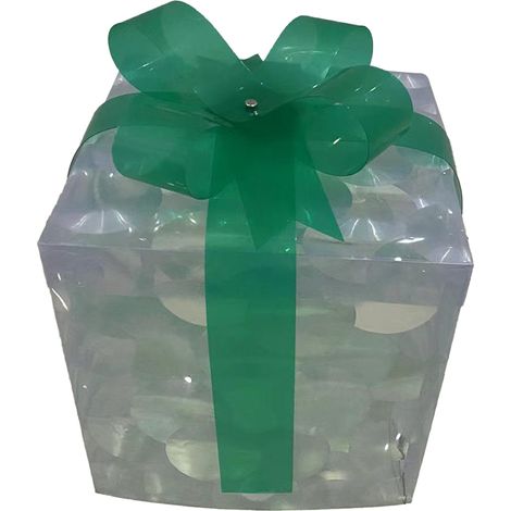 Elegante, romantische Geschenkbox mit Beleuchtung für Zuhause, Kamin, Garten, Hochzeit oder Party (1/2)