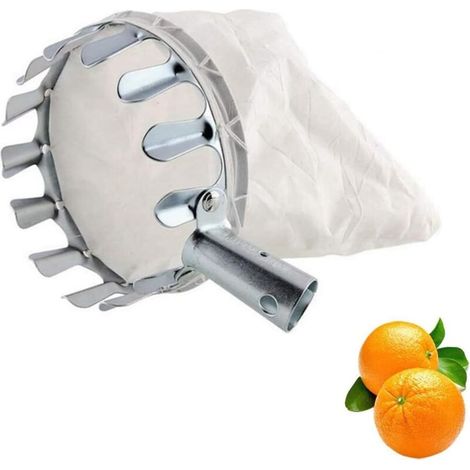 Fruit Picking Head, Fruit Picking Tool, Apple Picker, Labor-Saving Fruit Picking Tools for Harvesting Apples, Oranges, Pears, Papaya (1/5)