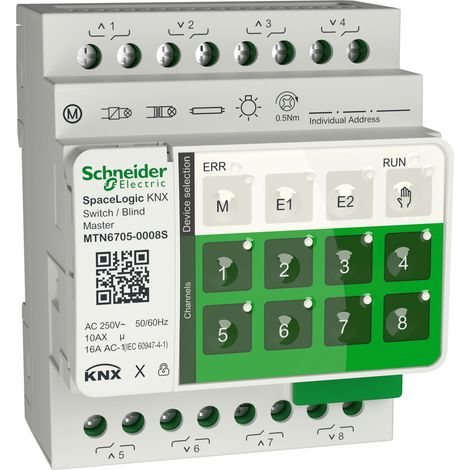 Schneider Electric Schalt/Jal Spacelogic Knx Secure Master MTN6705-0008S