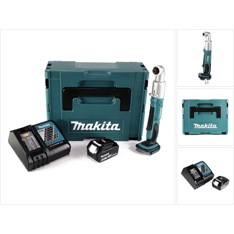 Avvitatore angolare a impulsi a batteria Makita DTL 061 RF1J 18 V 1/4" 60 Nm + 1x batteria da 3,0 Ah + caricabatterie + Makpac