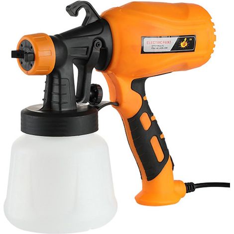 Pistolet à peinture, système de peinture pour clôtures, équipé de 3 modes de pulvérisation, pulvérisateur de peinture domestique, adapté aux murs, plafonds et meubles7.25"W x 15.5"H (1/4)