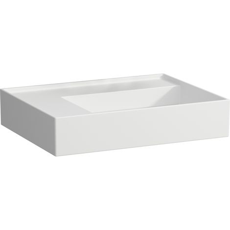 LAUFEN Kartell lavabo à poser, tablette à gauche, sans trou pour (1/3)