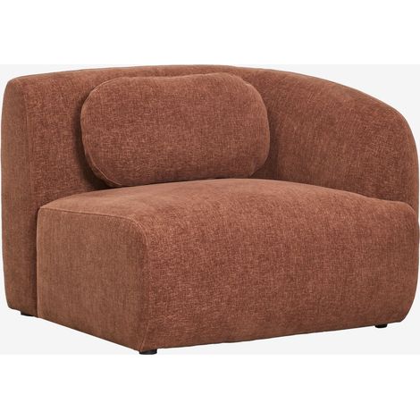 Module d'angle droit pour canapé modulaire en chenille Coquette SKLUM (1/5)