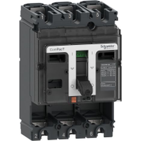 SCHNEIDER 36kA DC 3P 100A Leitungsschutzschalterblock für elektrischen Schutz.