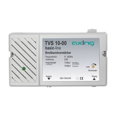Axing TVS 10 Amplificatore multibanda BK, DVB-T 22 dB (1/2)
